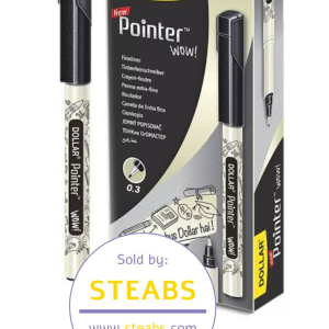 Wholesale Dollar Pointer - Black 0.3 mm - 3 Boxes