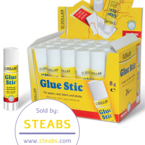 Wholesale - Dollar glue stick 8g - 1 box (24 pcs)