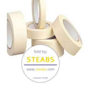 Wholesale masking tape - 3 Rolls of 6 tapes - 1 inch