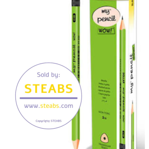Wholesale My pencil "Wow" 2 HB - Dollar - 6 Boxes - Green