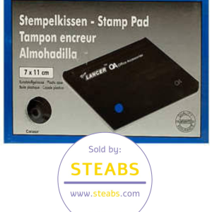 Lancer Stamp pad - Blue Large