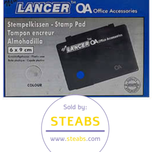 Lancer Stamp pad - Blue small